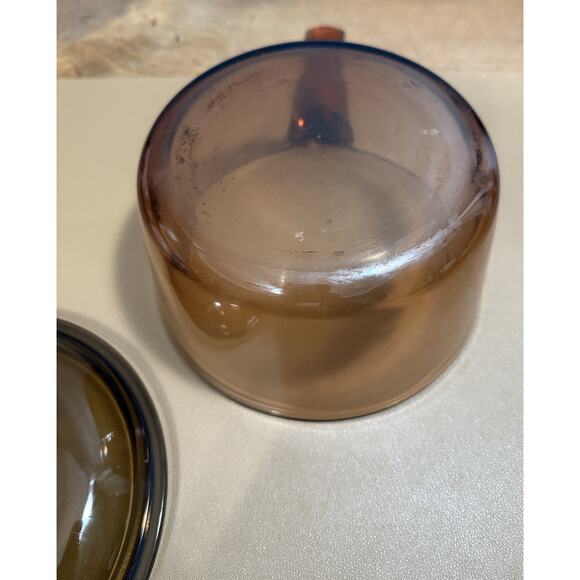Vision Corning Ware 1.5L Saucepan Pot USA with Pyrex Lid V1.5C Used See Pics - Picture 4 of 9